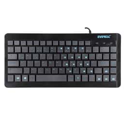EVEREST KB-410 Siyah USB Q Mini Klavye - Küçük Görsel 2
