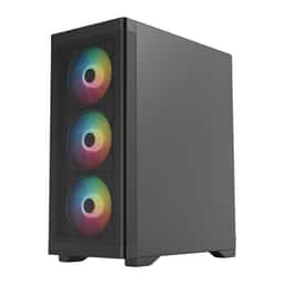 FRISBY FC-9480G 600W 80+ BRONZE 4X RGB MESH GAMING KASA - Küçük Görsel 3