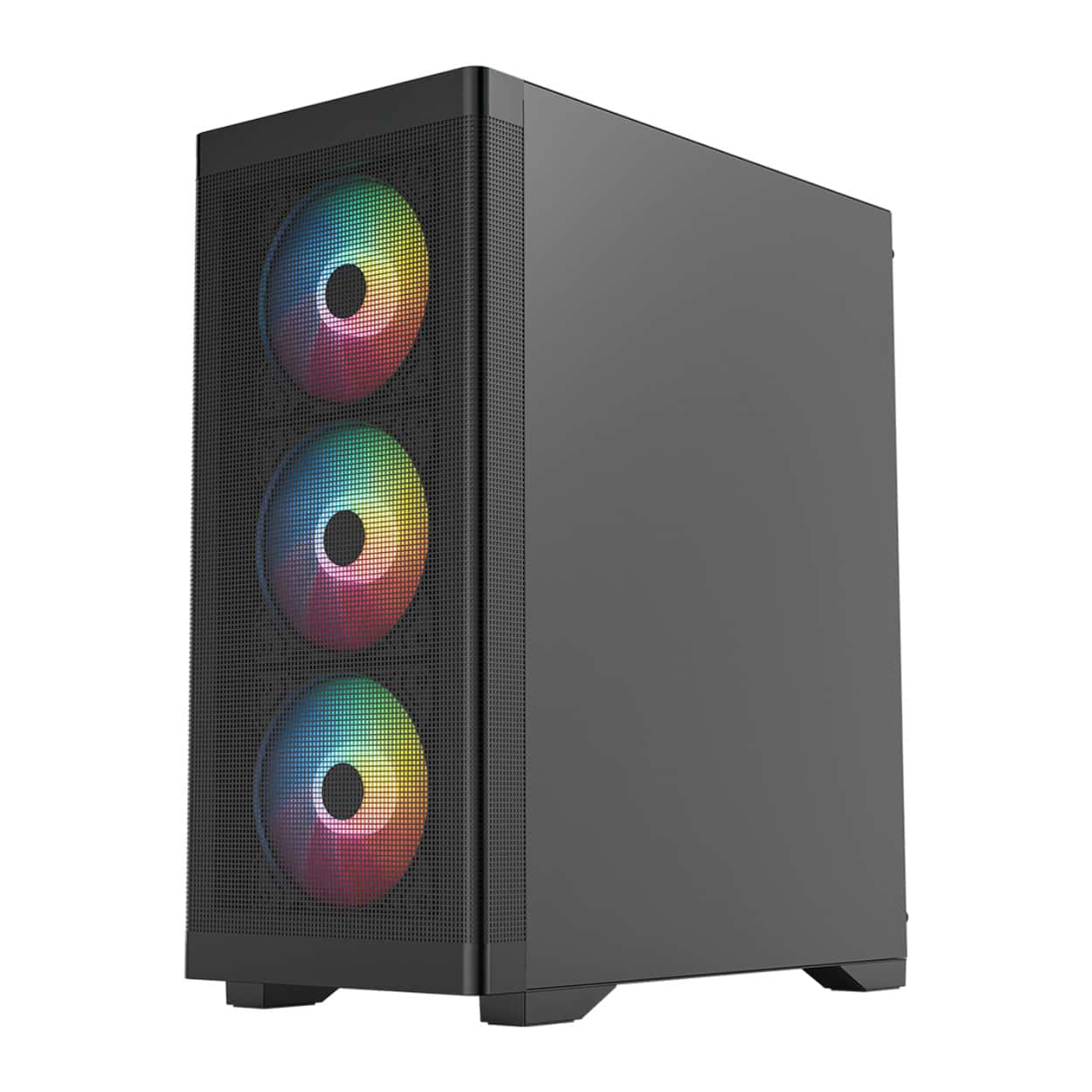 FRISBY FC-9480G 600W 80+ BRONZE 4X RGB MESH GAMING KASA - Görsel 3