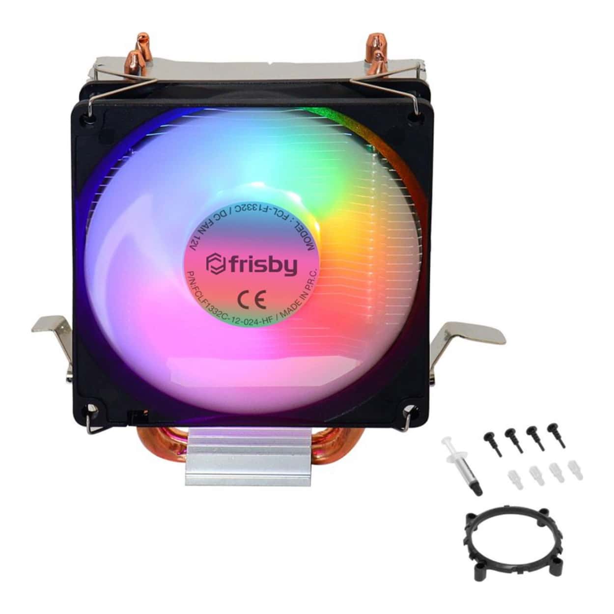 FRISBY FCL-F1332C INTEL 1366/115X/1200/1700-AMD AM2/AM2+/AM3/AM4/AM5 CPU FANI - Görsel 2