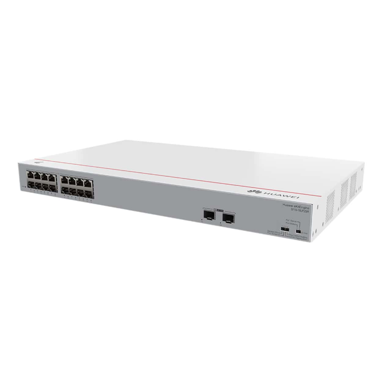 HUAWEI eKitEngine S110-16LP2SR 16GE PoE Port (124W), 2xSFP Switch - Görsel 1