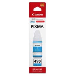 CANON GI-490C Mavi Şişe Mürekkep 7K - Küçük Görsel 1