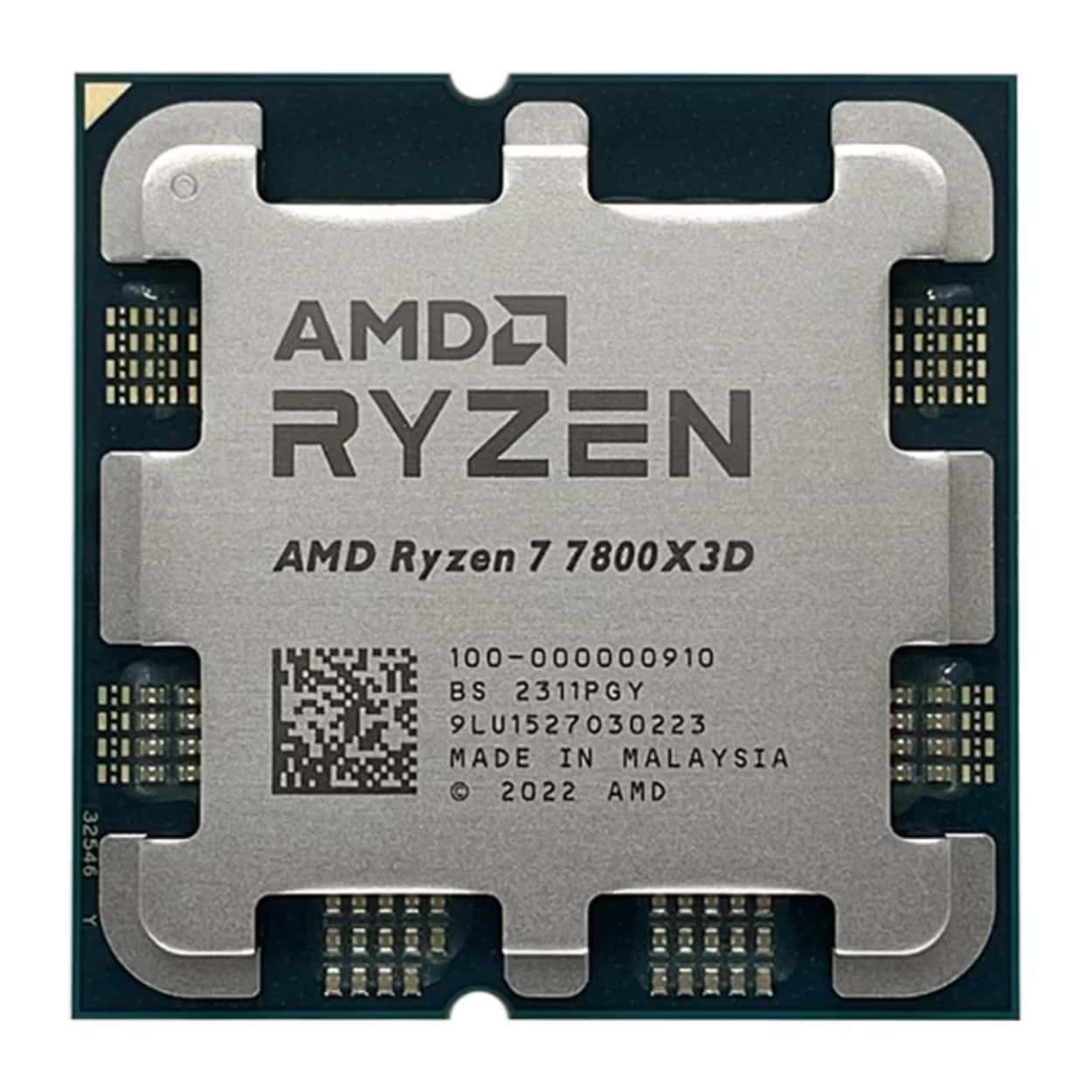 AMD Ryzen 7 7800X3D 4.2GHZ 96MB AM5 TRAY 120W + RADEON GRAPHICS. Fansız - Görsel 1