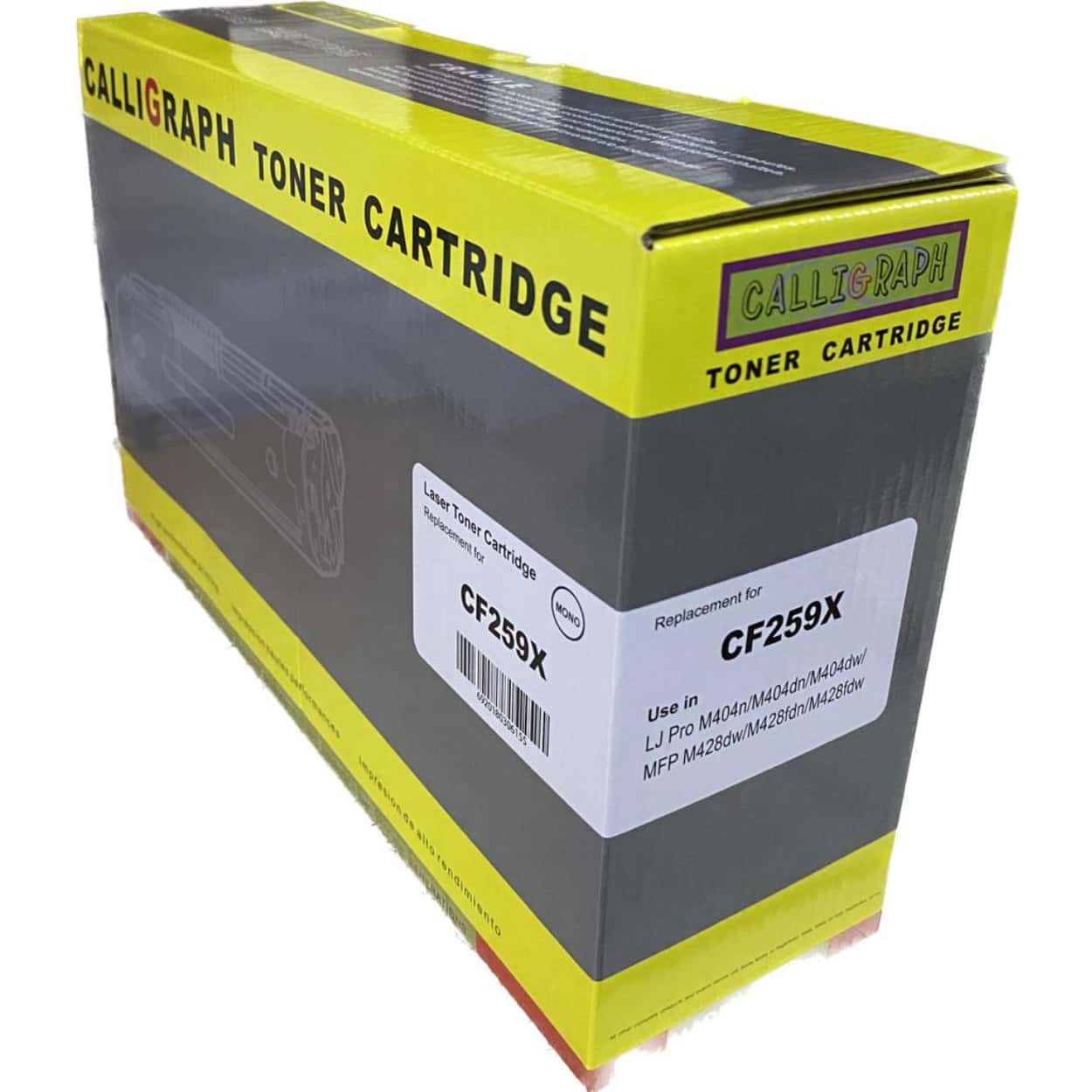 CALLIGRAPH CF259X CRG-057H CHIPSİZ MUADİL TONER 10.000 Sayfa - Görsel 1