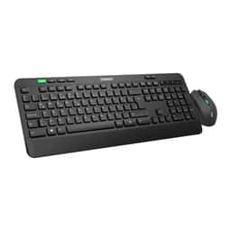 EVEREST KM-2620 USB Sessiz Switch Kablosuz Siyah Q Multimedia Klavye + Mouse - Küçük Görsel 2