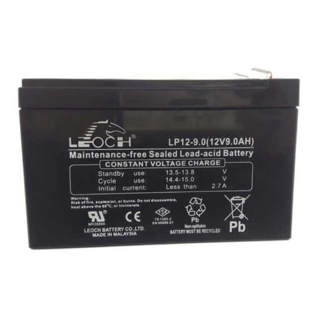 INFORM LEOCH 9AH 12v  Kuru Tip UPS+Güvenlik Aküsü