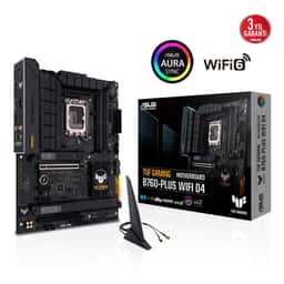 ASUS TUF GAMING B760-PLUS WIFI D4 Intel B760 LGA1700 DDR4 5333 DP HDMI 3x M2 USB - Küçük Görsel 1