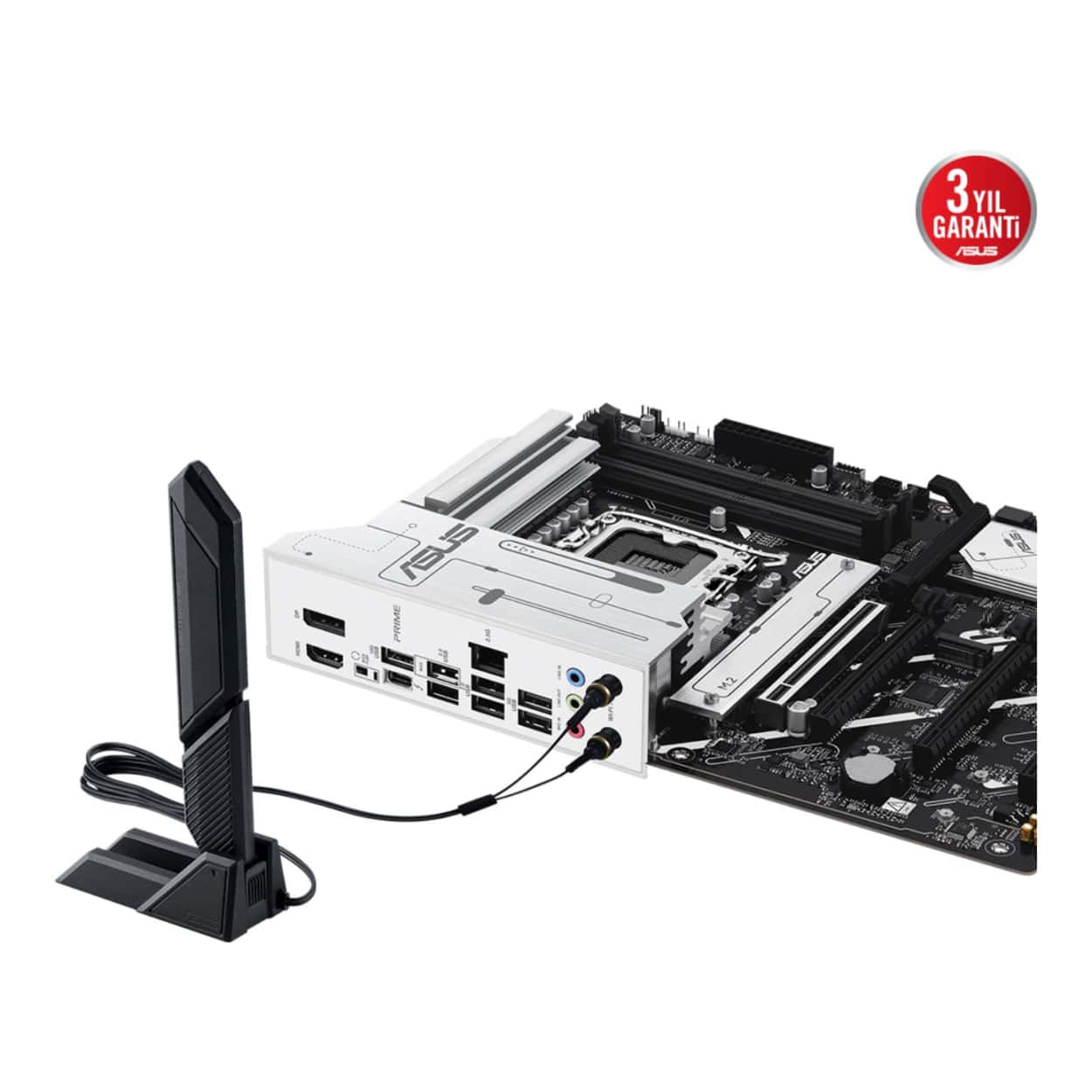 ASUS PRIME Z890-P WIFI LGA1851 DDR5 8400 USB4 4xM2 WiFi 7+BT ATX - Görsel 5