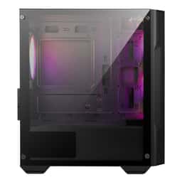 MSI MAG FORGE M100A D60 Akrilik yan panel 3x120mm 1x120mm Auto RGB Fan 600W 80+ - Küçük Görsel 6