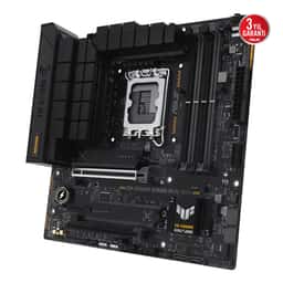 ASUS TUF GAMING B760M-PLUS WIFI Intel B760 LGA1700 DDR5 7200 HDMI VGA 2x M2 USB3 - Küçük Görsel 3