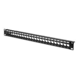 Digitus DN-91411 24 PORT Boş Patch Panel, Zırhlı, 1U - Küçük Görsel 1