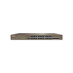 TENDA TEG5328P-24-410W 24GE PoE Port (370W), 4xSFP L3 Yönetilebilir Switch - Küçük Görsel 1