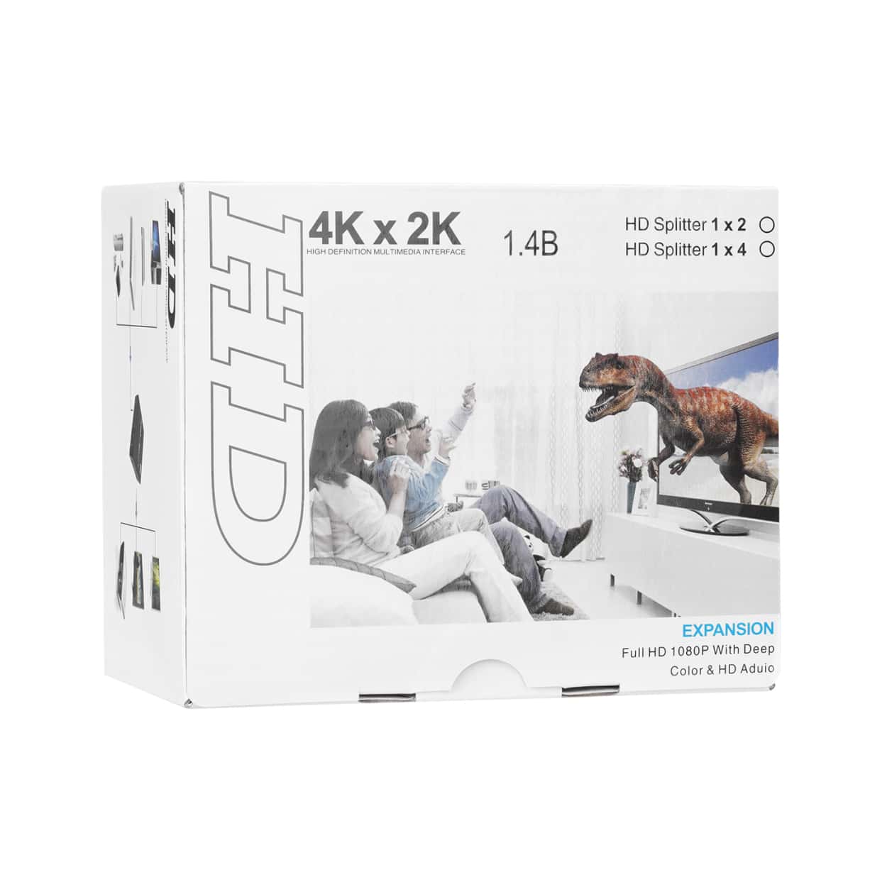 HYTECH HY-LU2 2 Port 4K*2K HDMI Splitter - Görsel 4