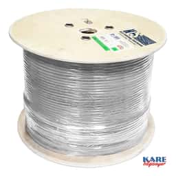 HCS U/UTP CAT6 LSOH GRI 500m Makara 23AWG 4x2x23# - Küçük Görsel 1
