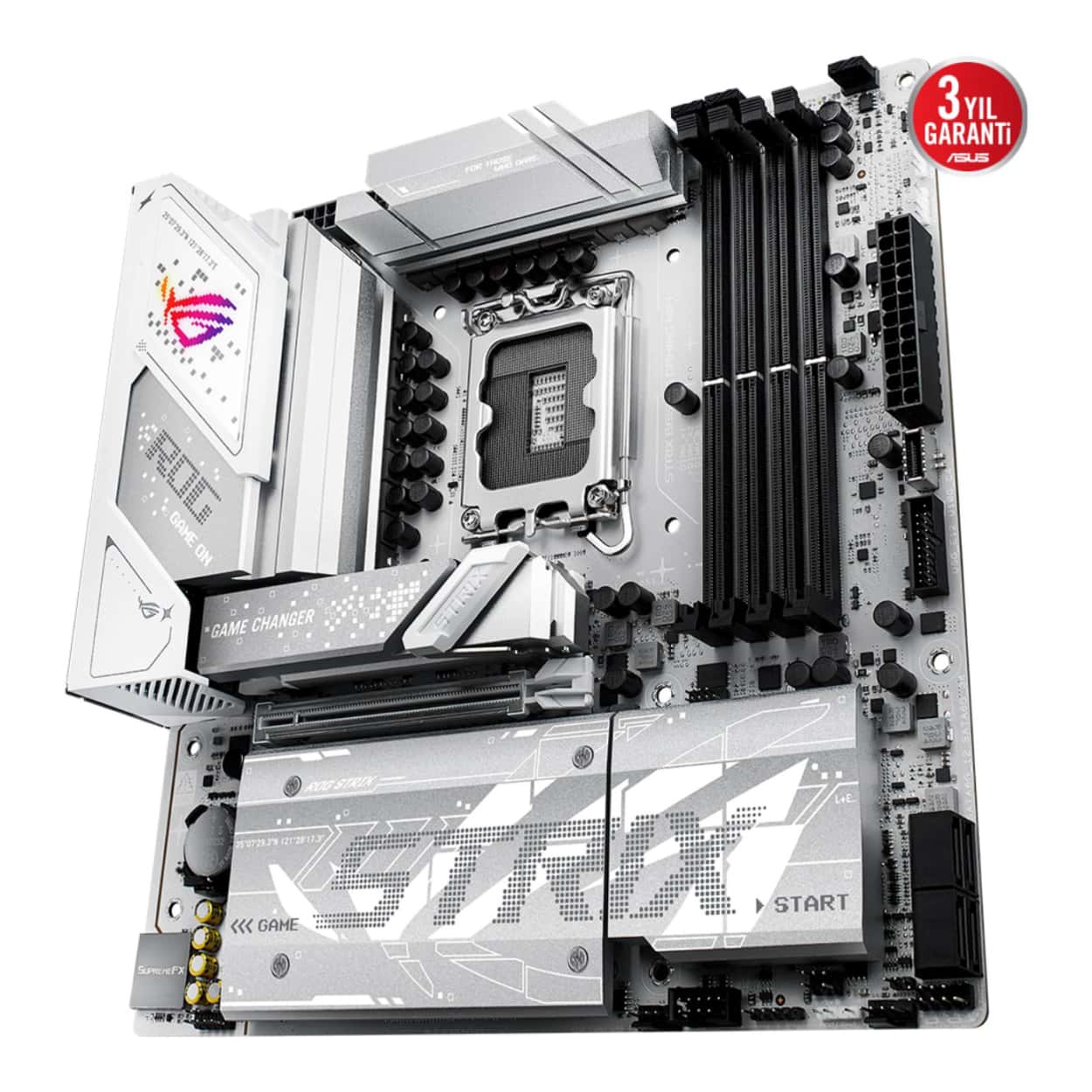 ASUS ROG STRIX B860-G GAMING WIFI LGA1851 DDR5 8600 WiFi 7+BT AURA RGB 2.5Gbit L - Görsel 2