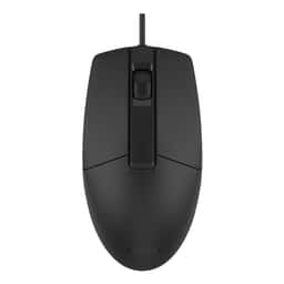 A4 TECH V-Track Kablolu Mouse USB, 1200 DPI, Siyah (OP-330) - Küçük Görsel 1