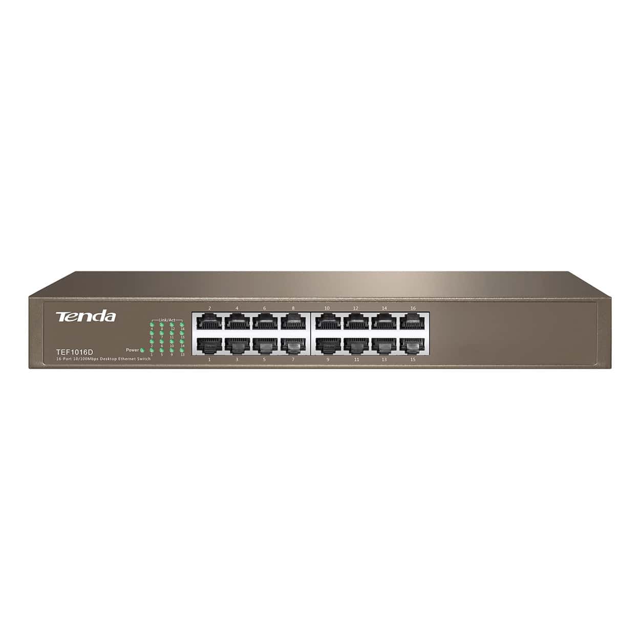 TENDA TEF1016D 16FE Port Switch - Görsel 2