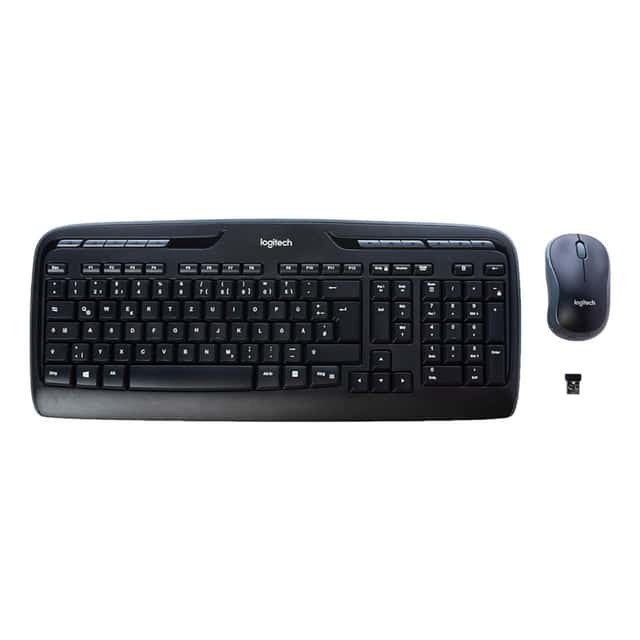 LOGITECH MK330 Kablosuz Klavye Mouse MM Set Siyah (920-003988)