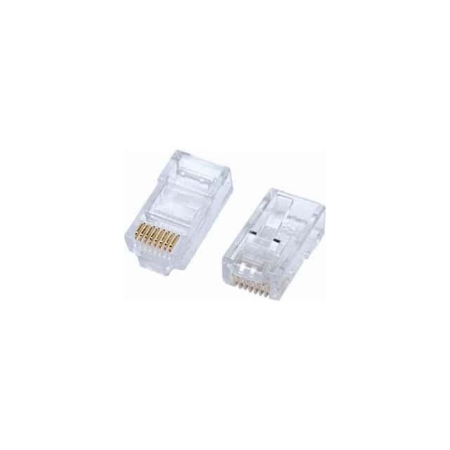 OJC RJ45 Ethernet Konnektör – Şeffaf, Yeni Nesil, 100’lü Paket