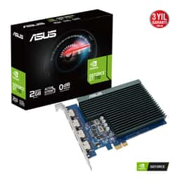 2 GB ASUS GT730-4H-SL-2GD5 GDDR5 Low Profile 64bit - Küçük Görsel 1
