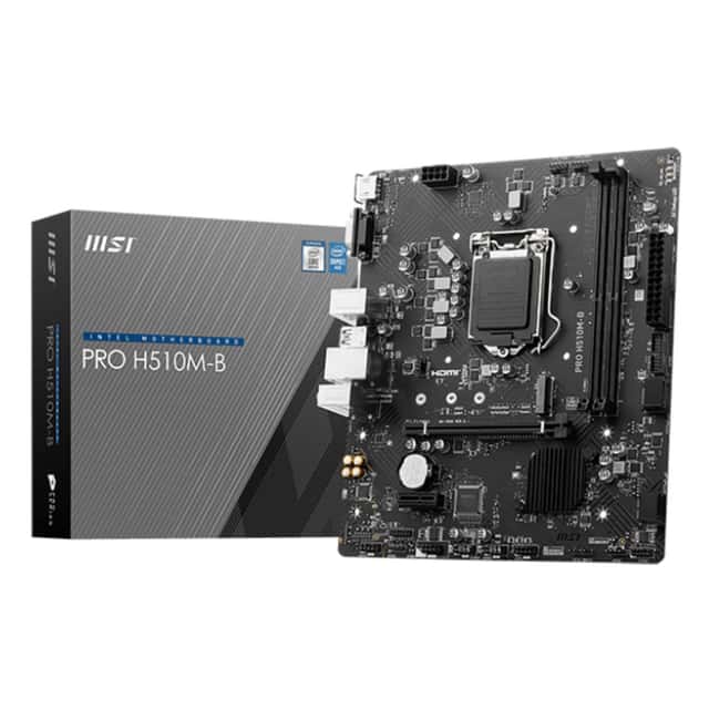 MSI PRO H510M-B SOKET 1200 DDR4 2933MHZ ,M.2 USB3.2 matx (Yalnız 10.Nesil)