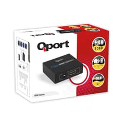 QPORT FULL HD 1 GIRIS 4 CIKIS HDMI SPLITTER (SINYAL COGALTICI) (Q-SPL4) - Küçük Görsel 2