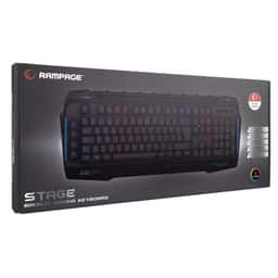 RAMPAGE KB-R63 STAGE 4 Makro Fonksiyon Sese Duyarlı Işıklı RGB Q USB Oyuncu Klav - Küçük Görsel 5