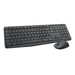 LOGITECH MK235 Kablosuz Klavye Mouse MM Set Siyah (920-007925) - Küçük Görsel 2