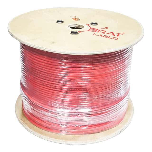 ERAT CAT6 U/UTP LSOH KIRMIZI 23 AWG 500m Makara 4x2x23#
