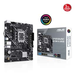 ASUS PRIME H610M-K ARGB LGA1700 DDR5 5600MHz M.2 HDMI mATX Anakart - Küçük Görsel 1