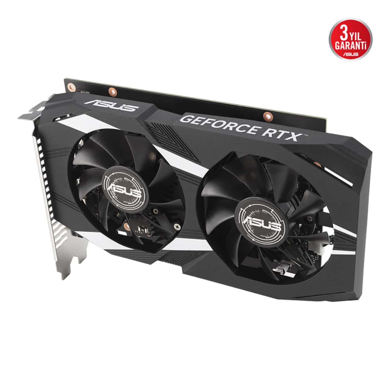 6 GB ASUS DUAL-RTX3050-O6G RTX 3050 GDDR6 96bit 1537MHz OC DVI HDMI DP EKRAN KAR - Görsel 6