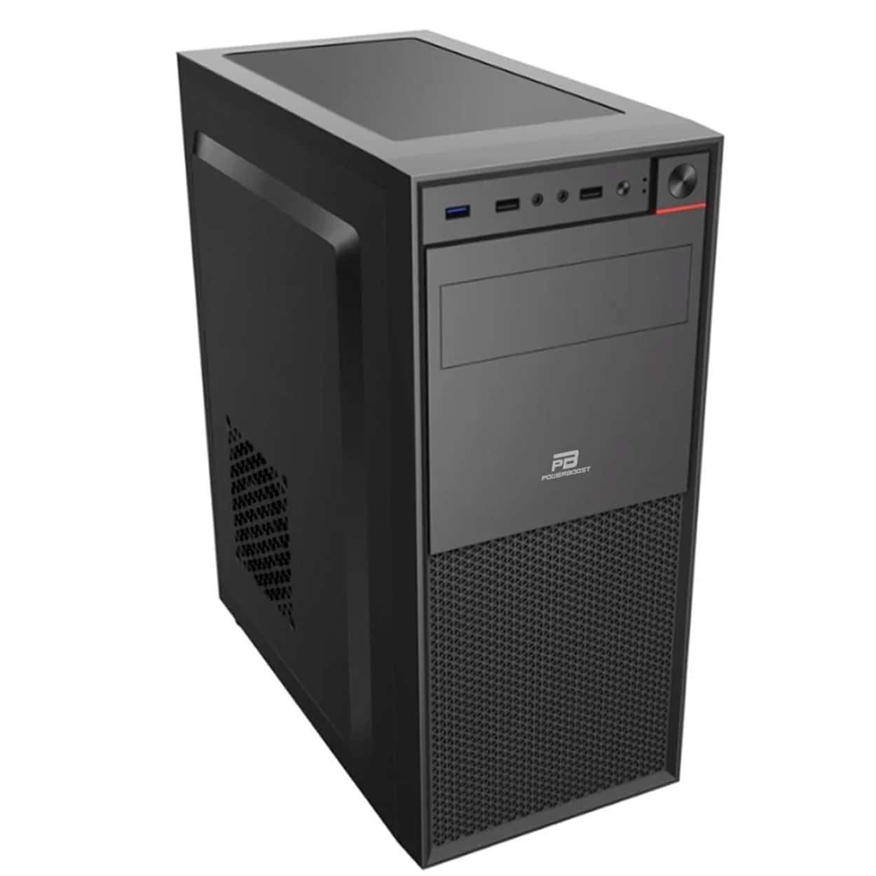PowerBoost PB-A400B 400w 1*12cm Fan USB3.0 ATX Siyah Kasa - Görsel 1