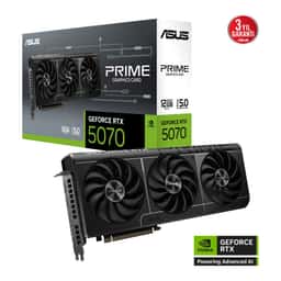 12 GB ASUS PRIME-RTX5070-12G RTX 5070 GDDR7 192bit OC 1xHDMI 3xDP DLSS4 - Küçük Görsel 1