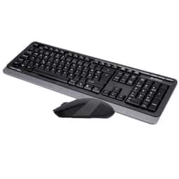 A4 TECH FG1010-F FN-MM GRİ KABLOSUZ SET SET F KLAVYE, MOUSE - Küçük Görsel 1