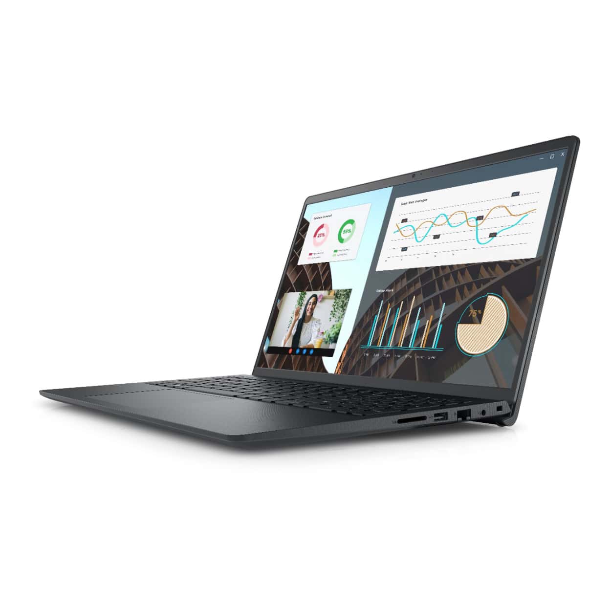 DELL Vostro 3530 15.6"120Hz i7-1355U 16GB 512SSD UBUNTU - Görsel 3