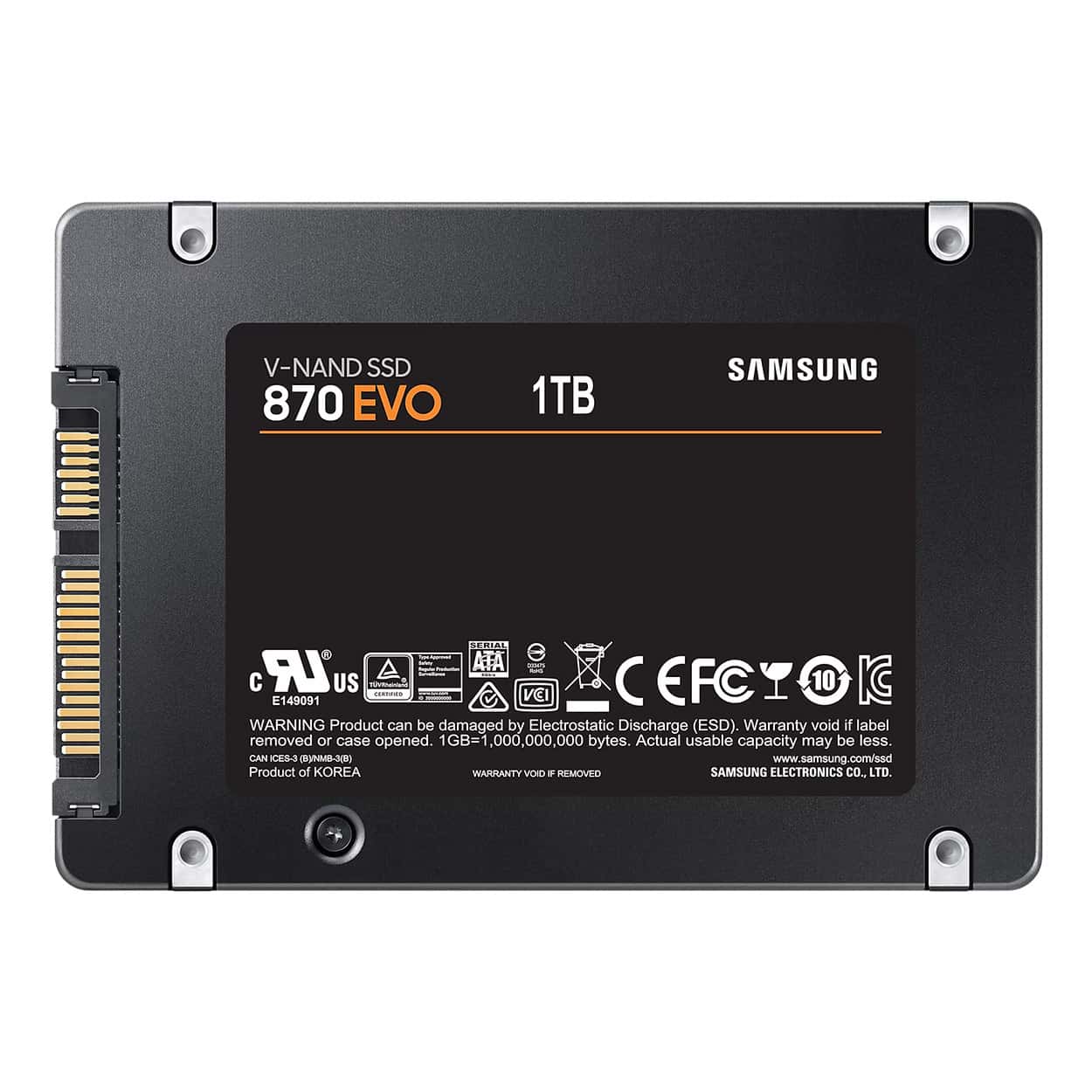 SAMSUNG 1TB 870 EVO SATA3-6 560/530MB/s SSD - Görsel 5