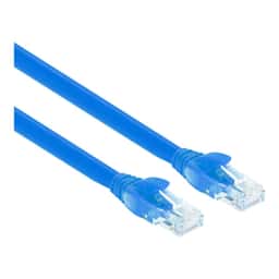 S-LINK SL-CAT6030BL 30cm Mavi CAT6 Patch Kablo - Küçük Görsel 1