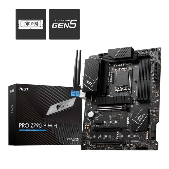 MSI PRO Z790-P WIFI SOKET 1700 DDR5 7000MHZ(OC) PCI-E Gen5 M.2 USB3.2 DP HDMI 1x